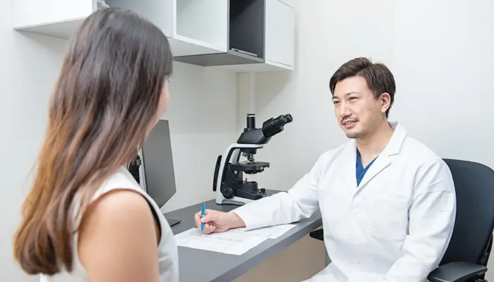 カウンセリングの様子